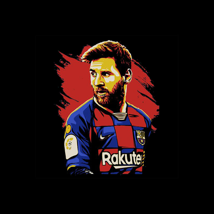 Lionel Messi Tribute Digital Art by Fahmi Ariyantoo - Pixels