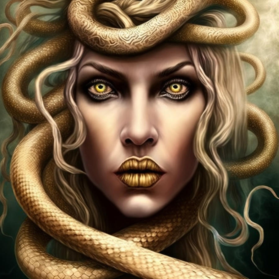 Medusa Digital Art by William Ernst - Fine Art America