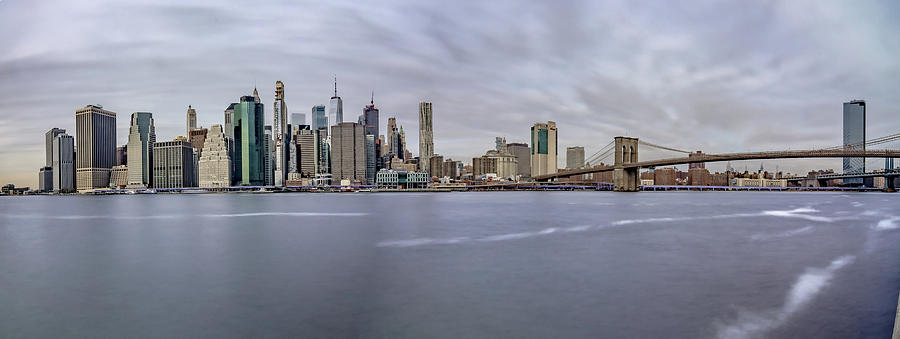 New York City Skyline Manhattan Panorama View #18 Photograph by Alex Grichenko