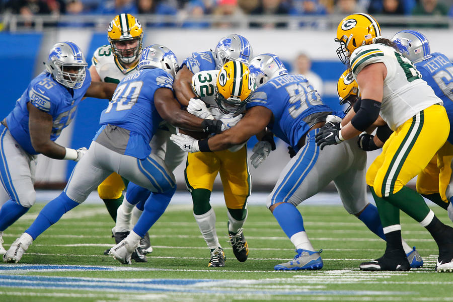 NFL: DEC 31 Packers at Lions #18 Photograph by Icon Sportswire
