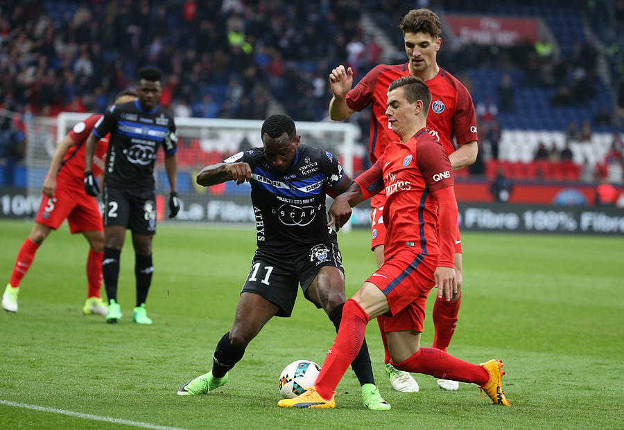 Paris Saint-Germain v SC Bastia - Ligue 1 #18 Photograph by Jean Catuffe