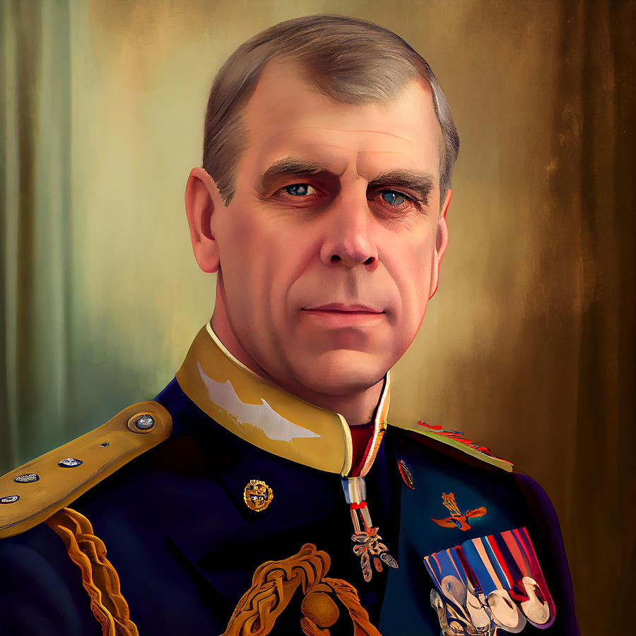 Prince Andrew Mixed Media - Prince Andrew #18 by Stephen Smith Galleries