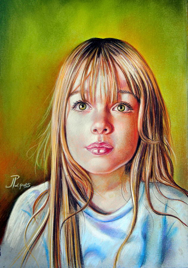 Retrato Pastel by Dimitris Papadakis - Fine Art America