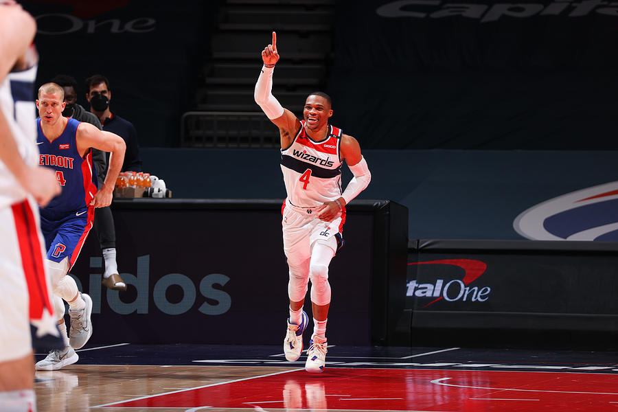 Russell Westbrook Photograph by Ned Dishman Russell Westbrook Photograph by Ned Dishman