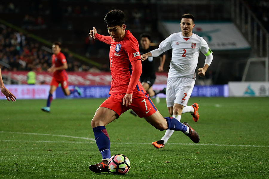 South Korea v Serbia - International Friendly #18 Photograph by Chung Sung-Jun