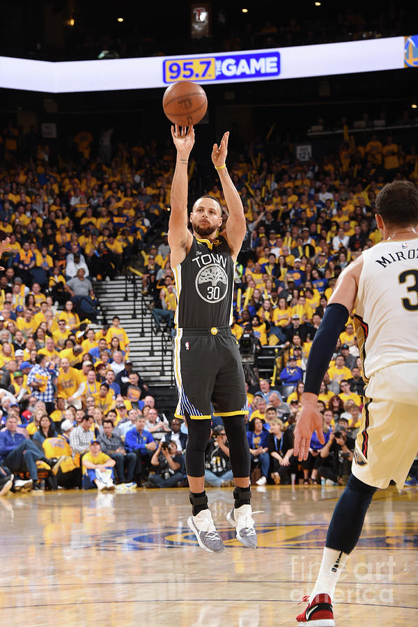 Stephen Curry Photograph by Andrew D. Bernstein