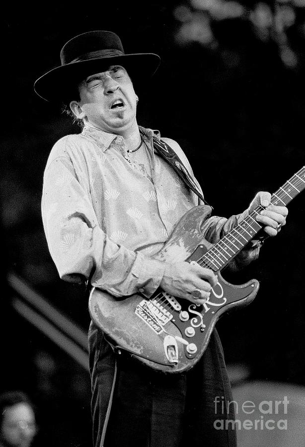 Guitarist Photograph - Stevie Ray Vaughan #18 by Concert Photos