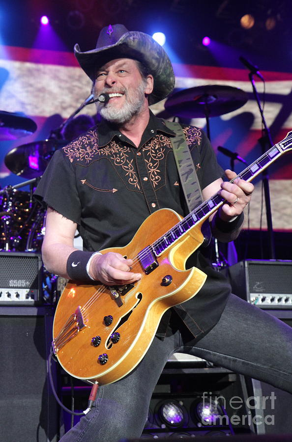 Ted Nugent #18 Photograph by Concert Photos - Pixels