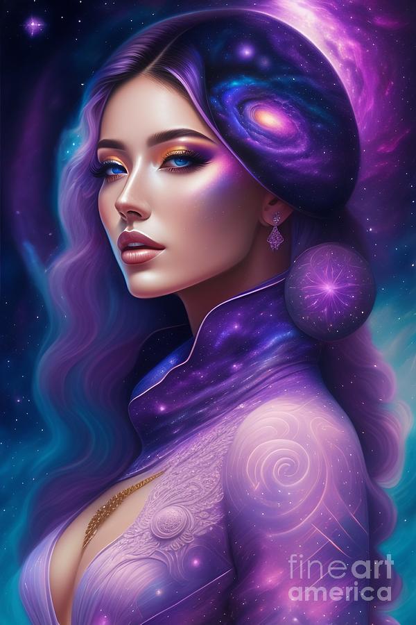 The Beautiful Woman Body Fantasy Universe Digital Art by Boon Mee ...