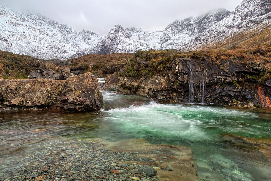 The Fairy Pools Isle of Skye Photograph by Derek Beattie - Fine Art America