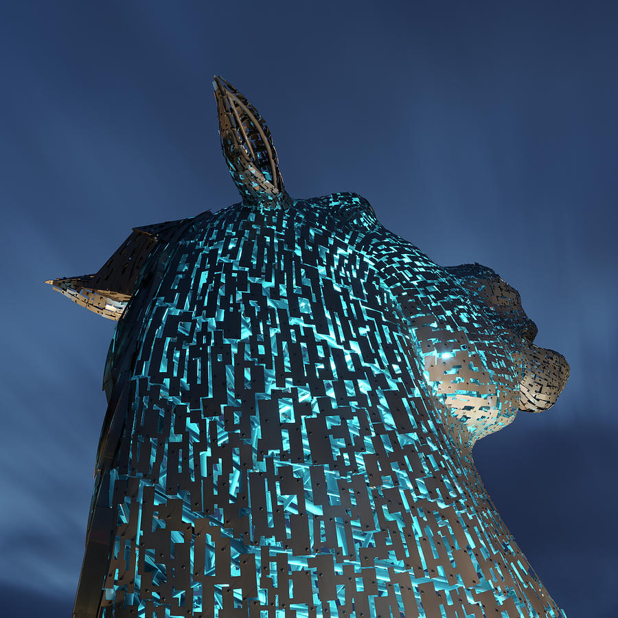 The Kelpies #18 Photograph by Stephen Taylor