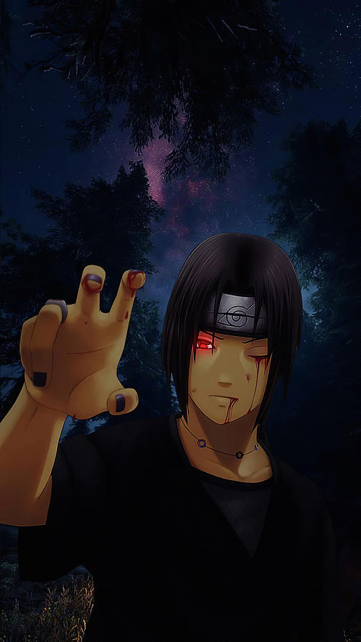 Uchiha Itachi #18 Digital Art by Nguyen Hai - Fine Art America