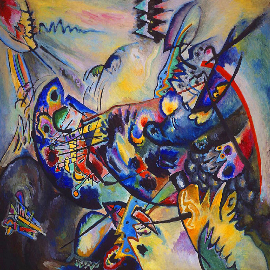 Wassily Kandinsky Painting by Achraf Mofrij - Fine Art America