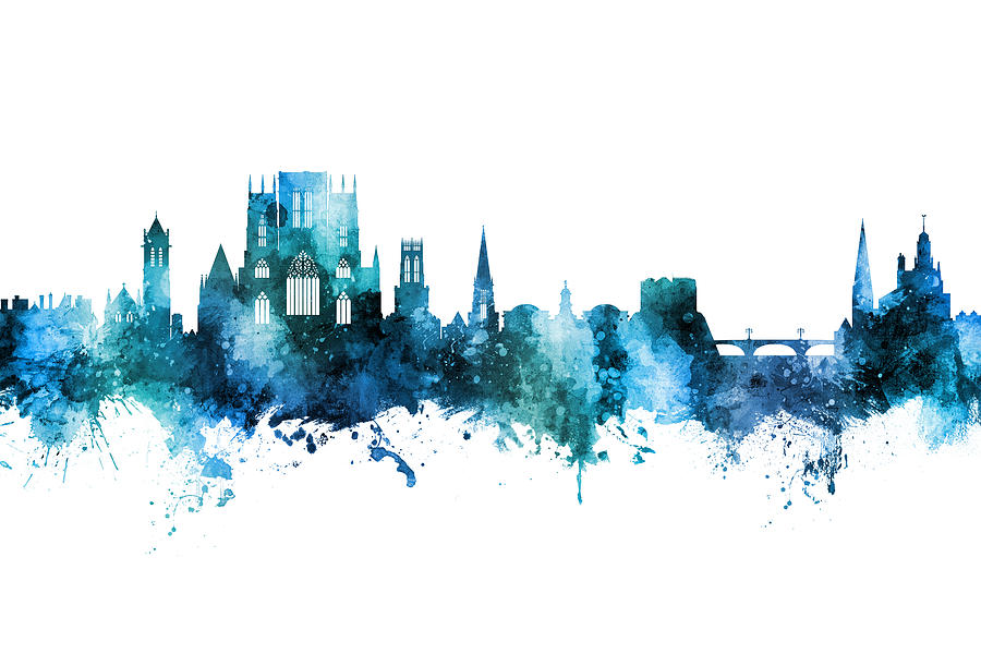 York England Skyline #18 Digital Art by Michael Tompsett
