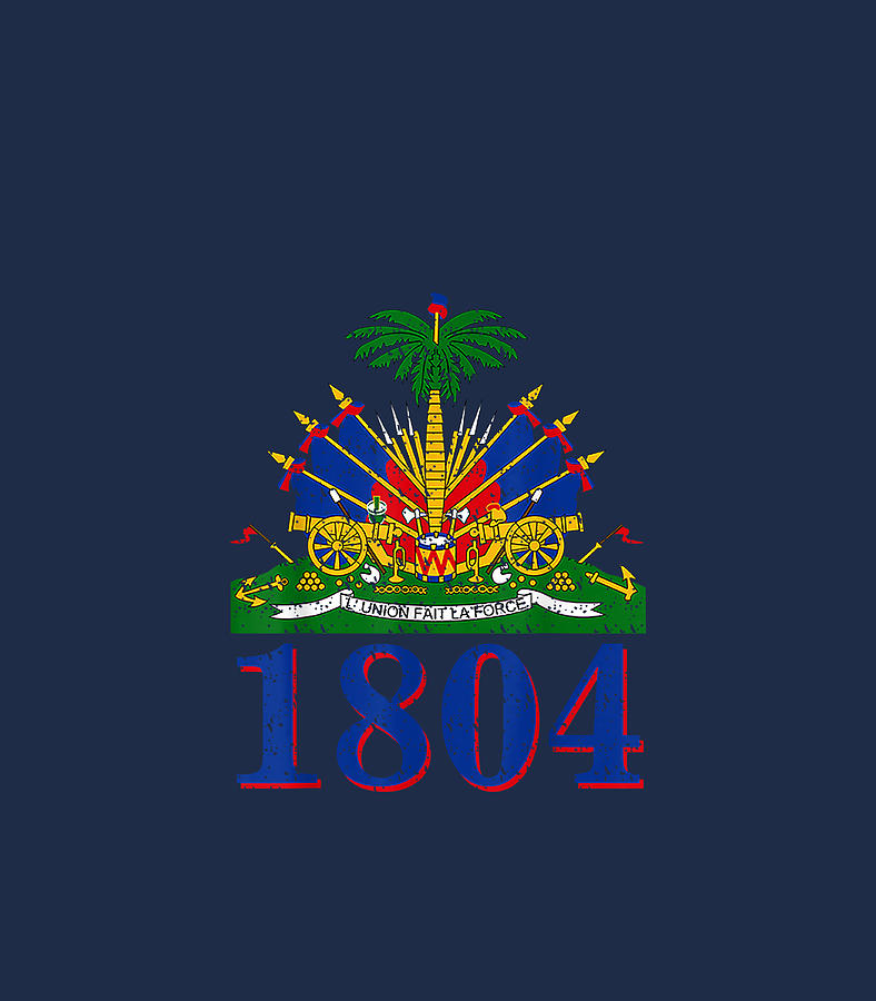 1804 Cute Haiti Year Of Independence Digital Art by Meldab Taota - Fine ...