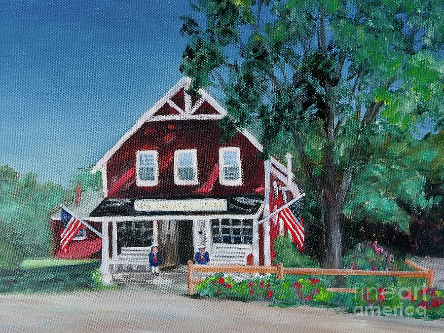 Landscape Painting - 1856 General Store by Joyce Frederick
