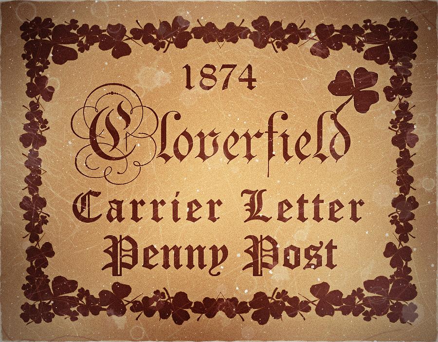 1874 Cloverfield -  Penny Post - Local Post - Maple Edition  - Mail Art Digital Art by Fred Larucci