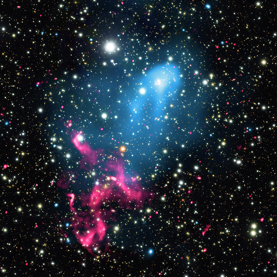 cosmic double whammy nasa picture of the day abell3411 3412