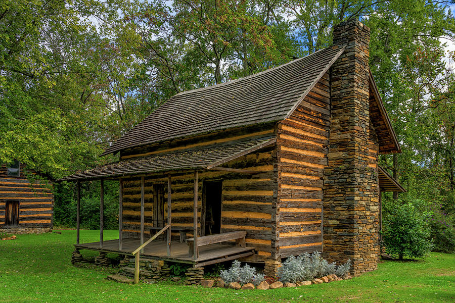 1880 Log Cabin - 1880slogcabin210907 Photograph by Frank J Benz - Fine ...