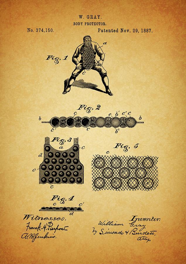 1887 Baseball Gear Patent Drawing