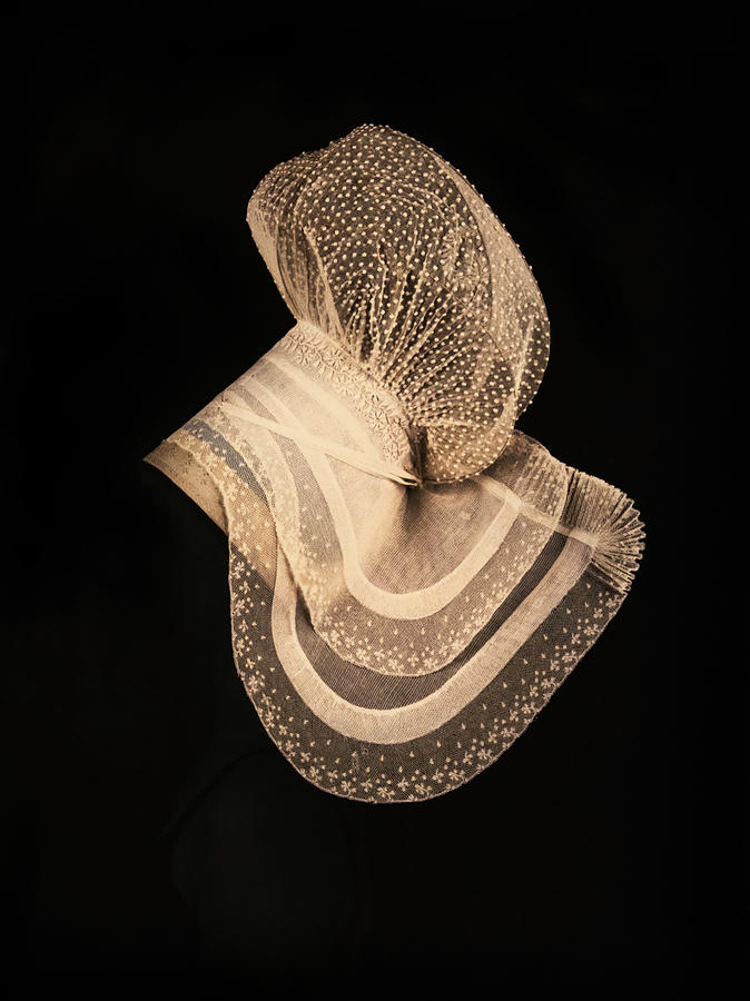 18th Century Charleston Lace Bonnet Photograph by Rebecca Herranen 18th Century Charleston Lace Bonnet Photograph by Rebecca Herranen