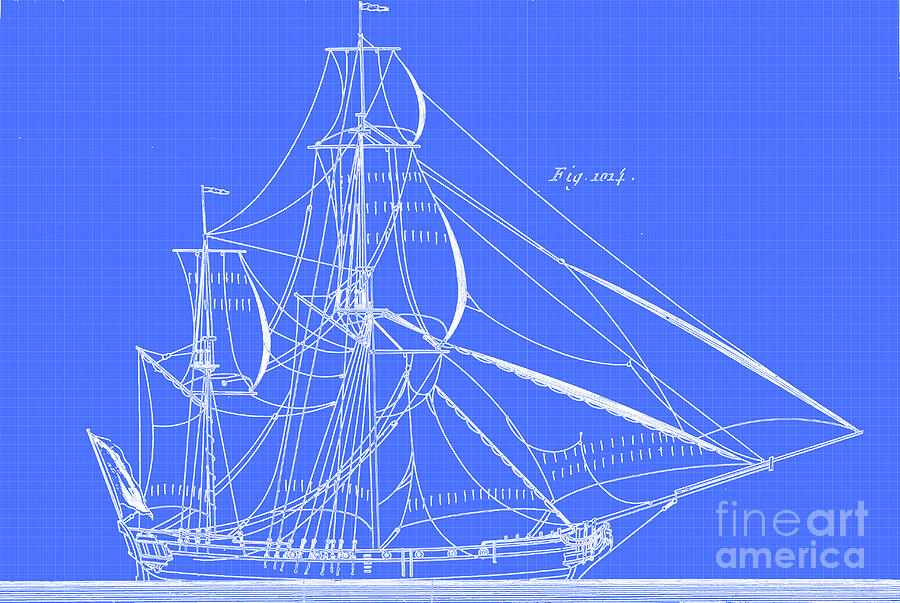 18th Century ship designs b32 Drawing by Historic Illustrations - Fine ...