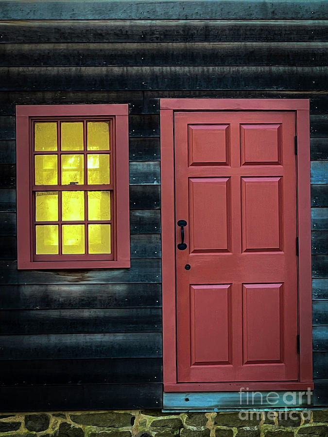 18th Century Window And Door Photograph By Michael Mietlicki Pixels