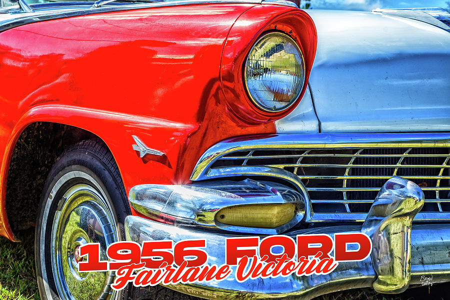 1956 Ford Fairlane Victoria Photograph by Gestalt Imagery - Fine Art ...