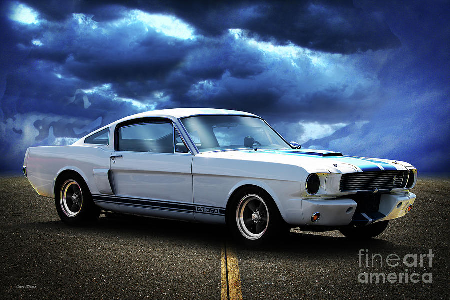 1966 Shelby Mustang GT350 Photograph by Dave Koontz