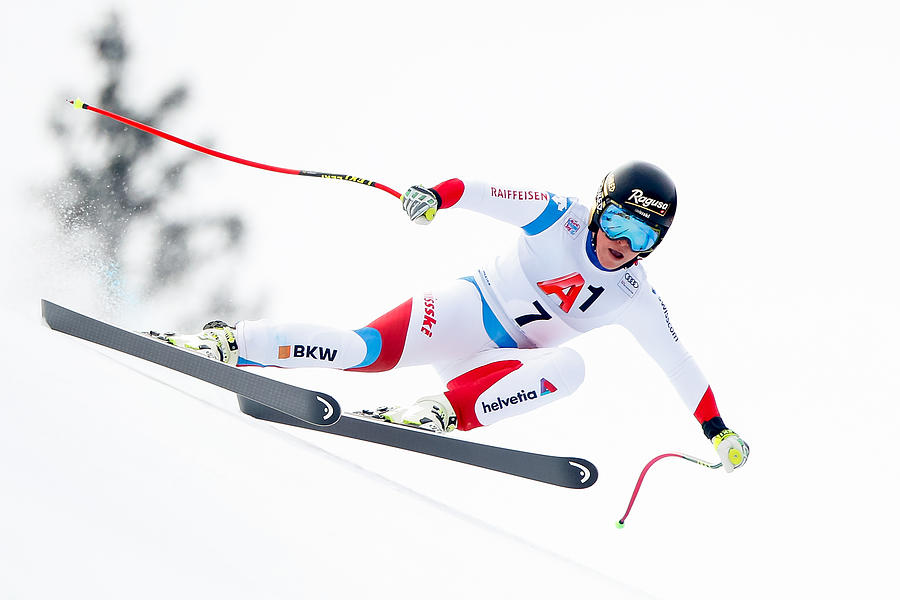 Audi FIS Alpine Ski World Cup - Womens Super G #19 Photograph by Christophe Pallot/Agence Zoom
