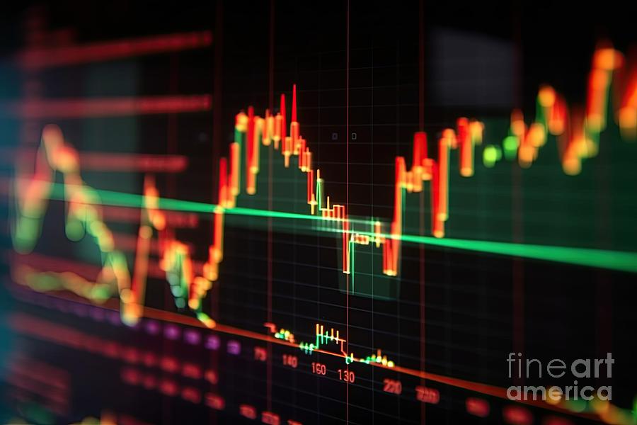 Premium Photo | Stock market or forex trading graph and candlestick chart  suitable for financial investment concept