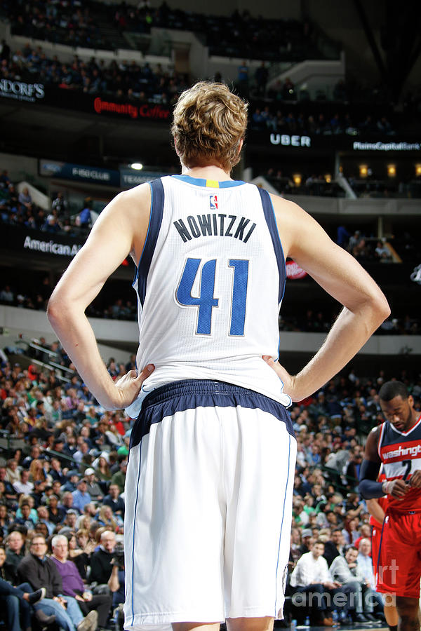 Dirk Nowitzki Photograph by Glenn James Dirk Nowitzki Photograph by Glenn James