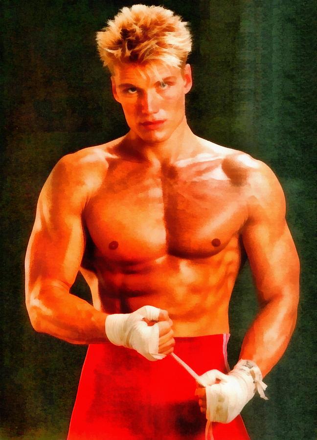 Dolph Lundgren Digital Art by Telford Ruel