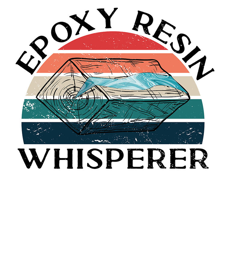Epoxy Resin Digital Art - Epoxy Resin Whisperer River Table Art #19 by Toms Tee Store