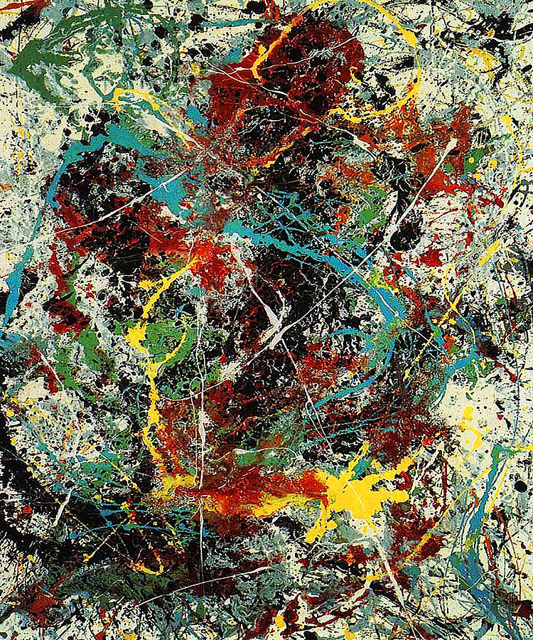 Jackson Pollock Painting by Achraf Hamdi - Fine Art America