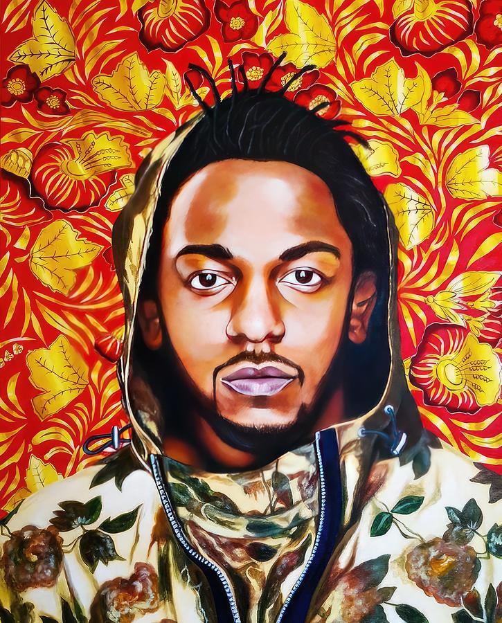 Kehinde Wiley Painting by Vida Trim - Fine Art America