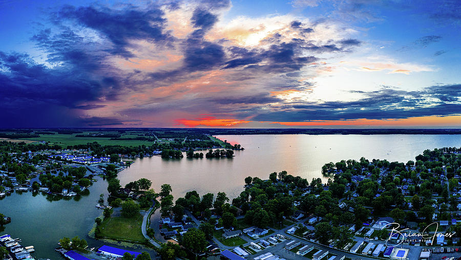 Lake Sunset #19 Photograph by Brian Jones