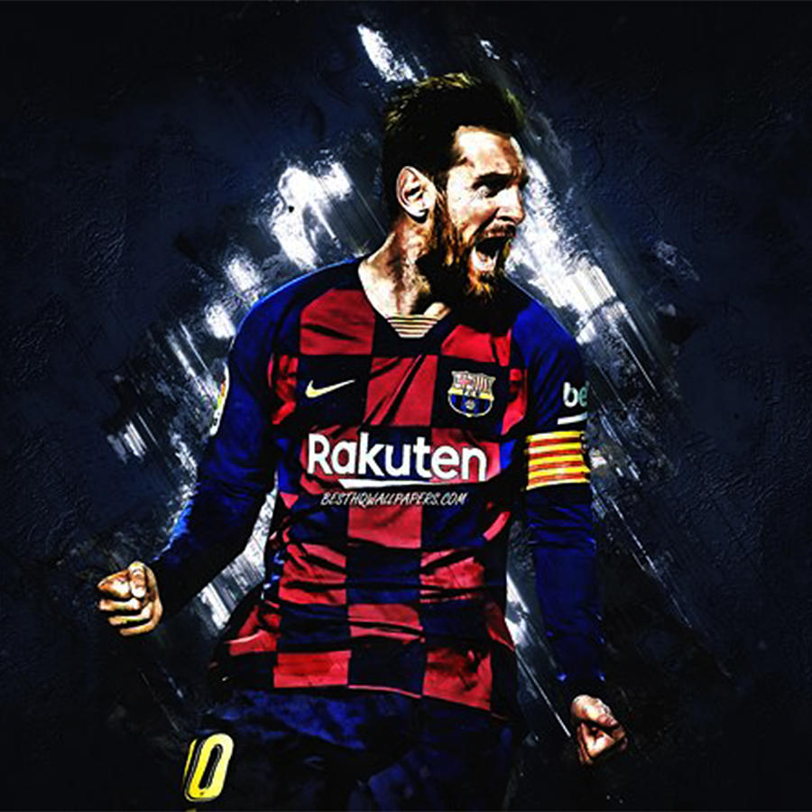 Lionel Messi Tribute Digital Art by Fahmi Ariyantoo - Fine Art America