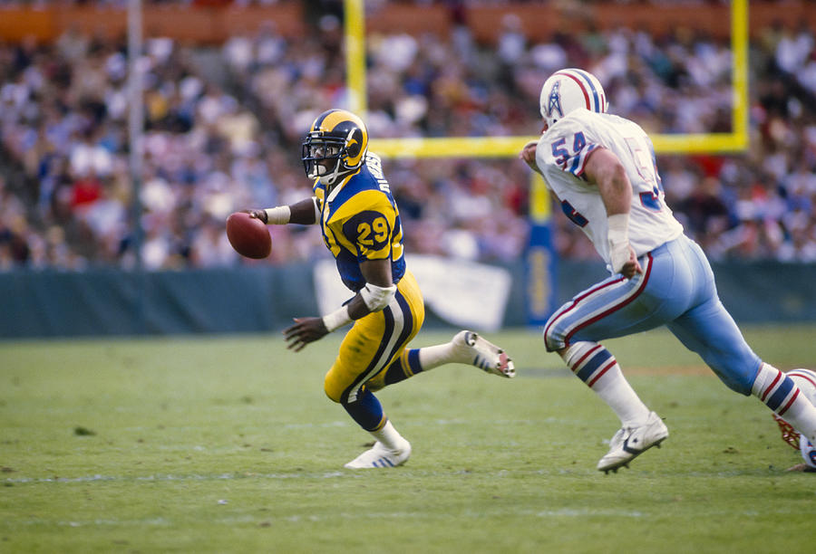 Los Angeles Rams v Houston Oilers #19 Photograph by David Madison