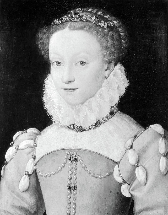 Mary, Queen Of Scots 1542-1587 #19 Painting by Granger