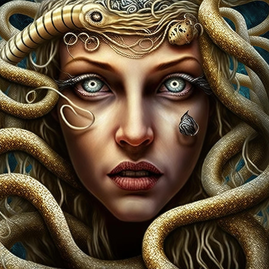 Medusa Digital Art by William Ernst - Fine Art America