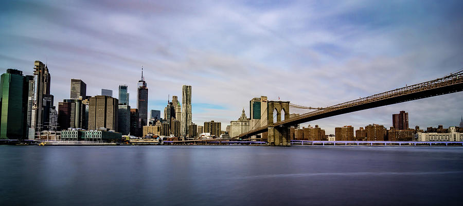 New York City Skyline Manhattan Panorama View #19 Photograph by Alex Grichenko