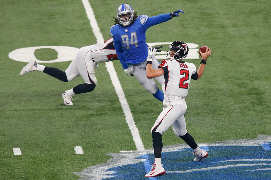 NFL: SEP 24 Falcons at Lions #19 Photograph by Icon Sportswire