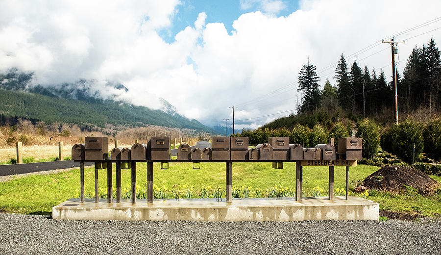 19 Oso Mailboxes Photograph by Tom Cochran