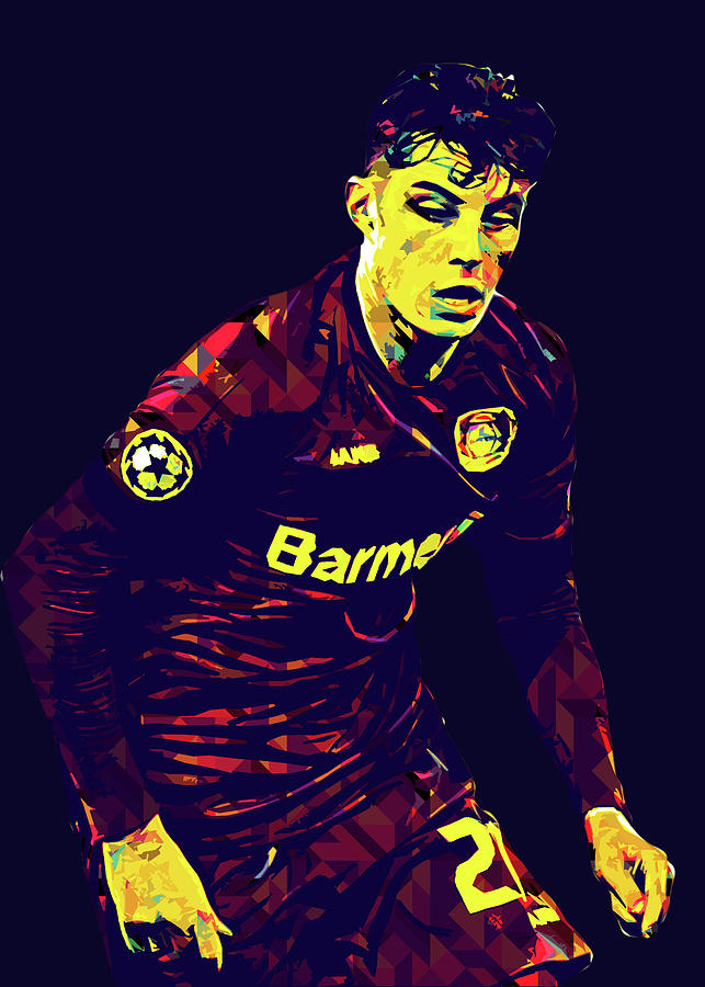 Player Kai Havertz Kaihavertz Kai Havertz Kai Havertz Digital Art by ...