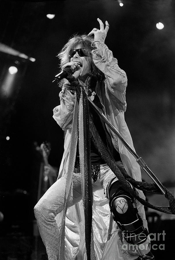 Steven Tyler Photograph - Steven Tyler - Aerosmith #19 by Concert Photos