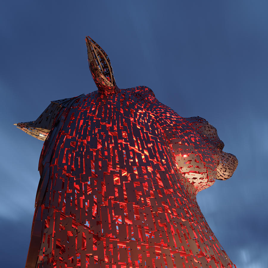 The Kelpies #19 Photograph by Stephen Taylor