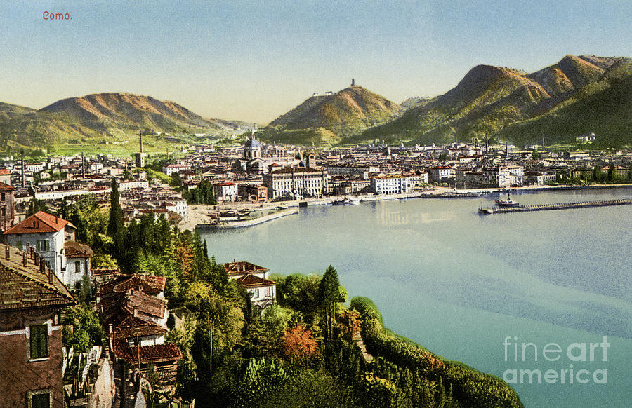  1900 Como Italy #1900 Photograph by Heidi De Leeuw