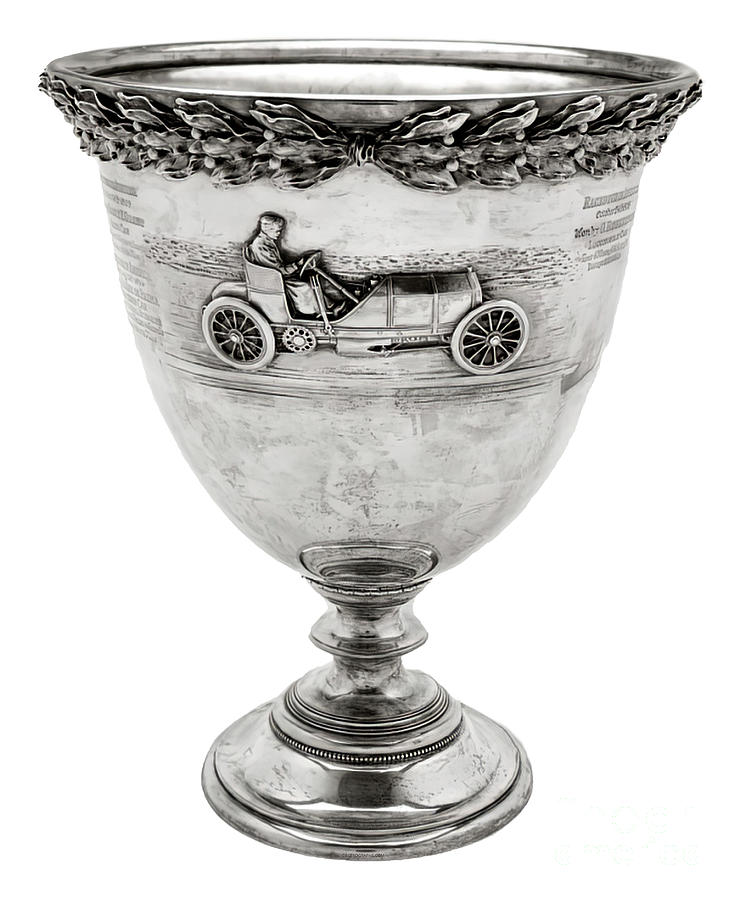 1904 Vanderbilt Cup trophy Photograph by Retrographs
