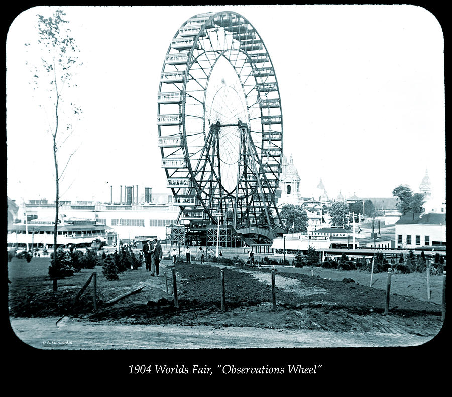 1904 Worlds Fair,  Photograph by A Macarthur Gurmankin